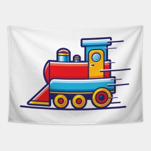 Train Toy Tapestry
