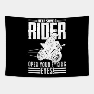 Save a rider Tapestry