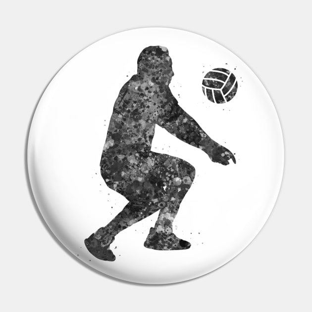 Volleyball player Pin by Yahya Art