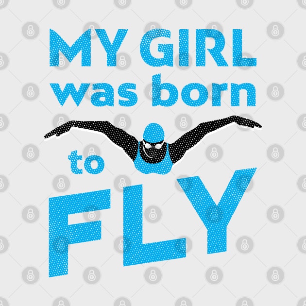 My Girl Was Born To ButterFly Swim by atomguy