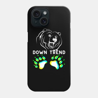 Down Bear Market Phone Case