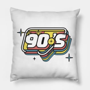 90's vibe Pillow