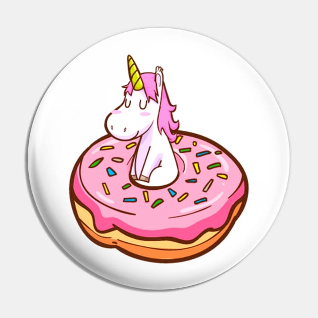 Valentine Unicorn Pin by timegraf