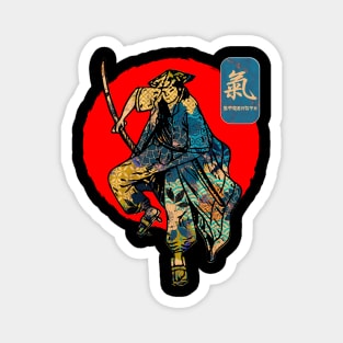 Samurai Warrior Sword Japanese Art Strength Kanji Symbol Word 244 Magnet