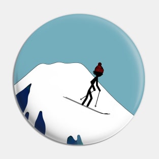 Skiing Pin