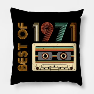 Best of 1971 Limited Edition Pillow