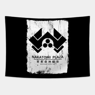 nakatomi blackwhite colour Tapestry