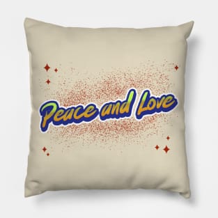 peace and love Pillow