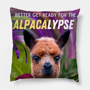 ALPACA-lypse Pillow