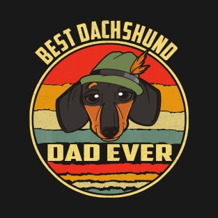 Best Dachshund Dad Ever T-Shirt