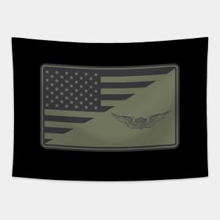 Army Aviation Wings Patch (subdued) Tapestry