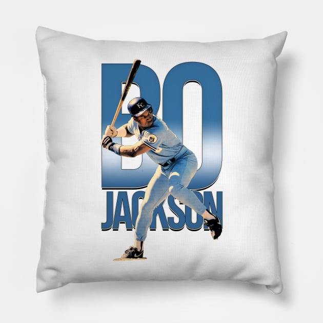 Bo Jackson "Breaker" Pillow by Bootlegheavens