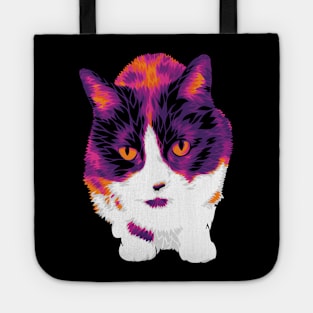 The Hot Color Cat Tote