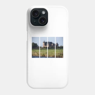 Muiden castle (Muiderslot) is a 14th-century castle. It is located at the mouth of the Vecht river. Sunny autumn day. Phone Case