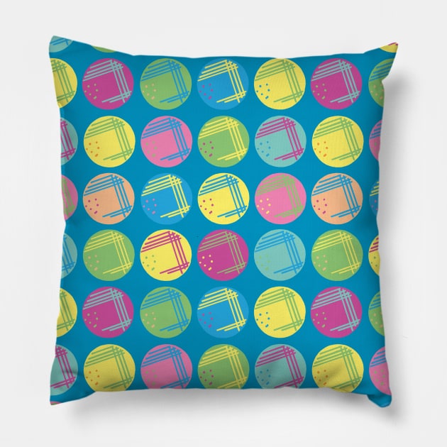 Lots of Streak Plates Microbiology Pillow by Geektopia