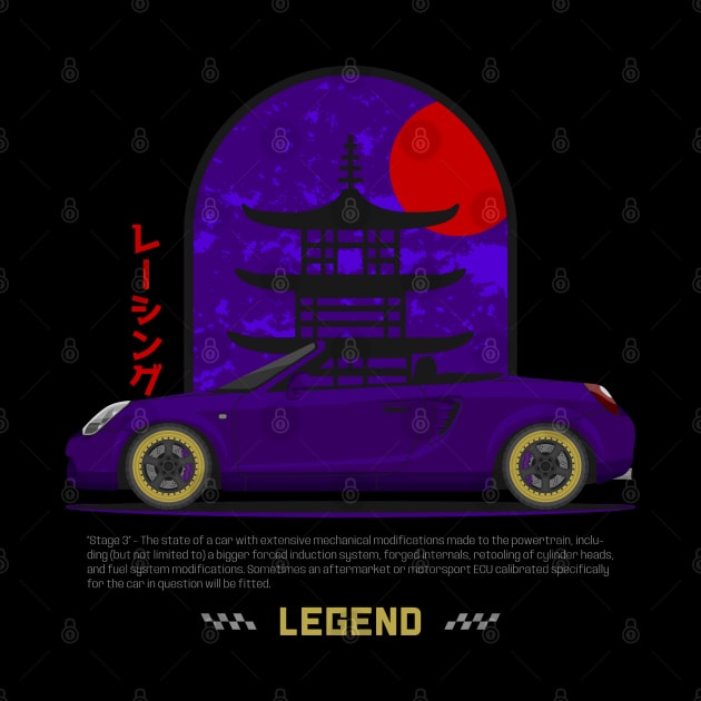 Tuner Purple MK3 MR 2 JDM by GoldenTuners