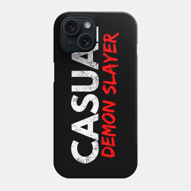 Casual Demon Slayer Phone Case by Worldengine