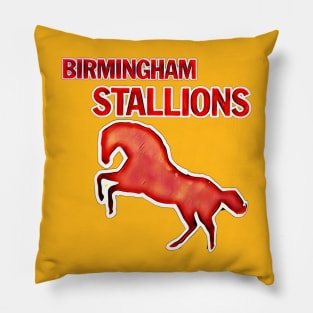 Birmingham Stallions Football Pillow