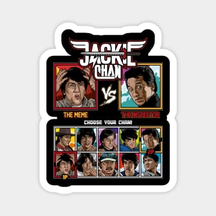 Jackie Chan Fighter Magnet