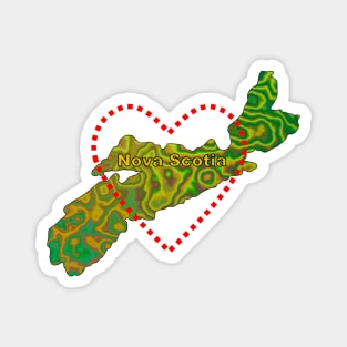 NOVA Scotia Love Magnet