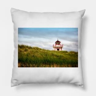 Covehead Lighthouse PEI 9 Pillow
