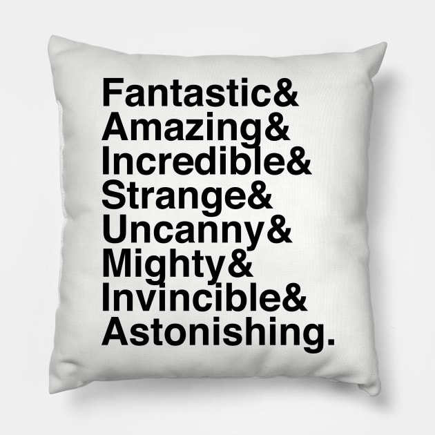 Marvelous Words Pillow by ATBPublishing