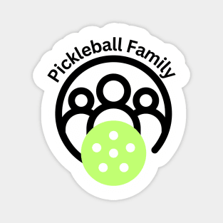 Pickleball Family Magnet