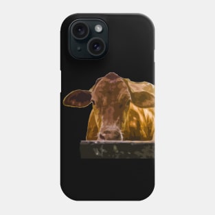 beautiful cow Phone Case