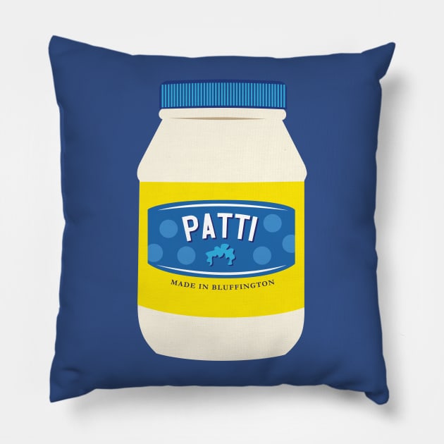 Patti Mayonnaise Pillow by PodDesignShop