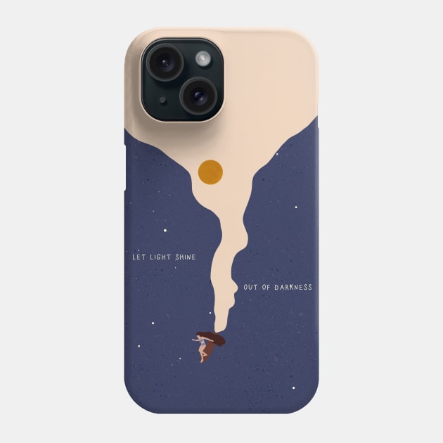 Let light shine Phone Case by bluesbytuba