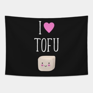 I Love Tofu Tapestry