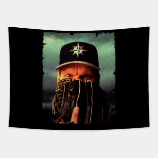 Randy Johnson in Seattle Mariners Tapestry