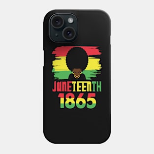 Juneteenth 1865 black Women Juneteenth Phone Case