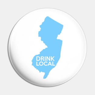 New Jersey Drink Local NJ Blue Pin