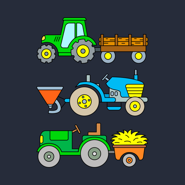 Tractor Kids by samshirts