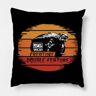 Creatur double feature Pillow