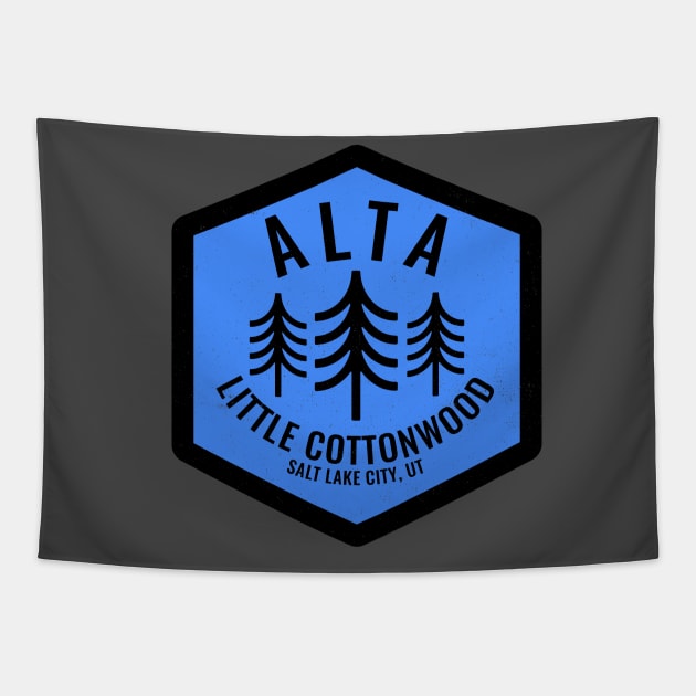 ALTA, UT Tapestry by LocalZonly