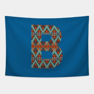 Letter B- boho design Tapestry