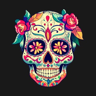 Cinco de Mayo Day Of the Dead Sugar Skull T-Shirt