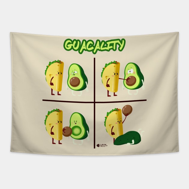 Guacality Tapestry by cseguritanart