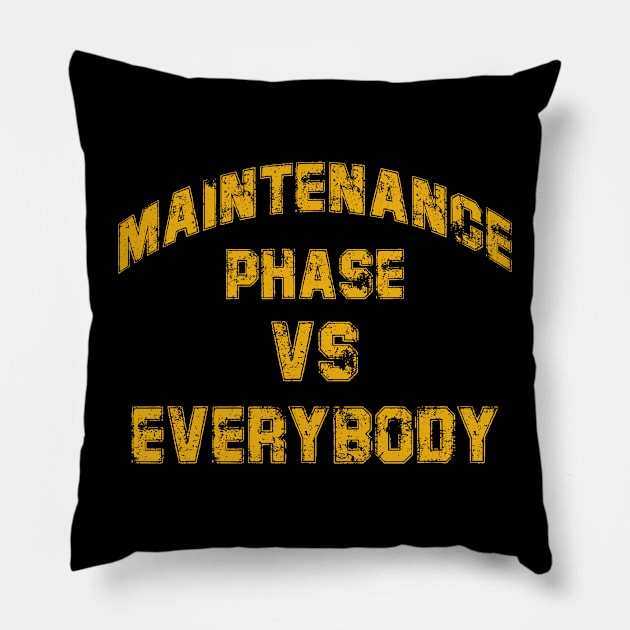 maintenance phase vs everybody Pillow by tioooo