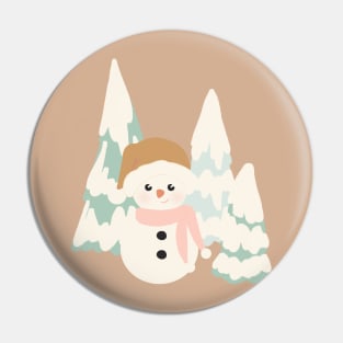 Snowman 3 Pin