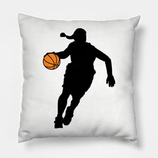 Women's basketball figure Pillow