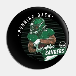 Miles Sanders Philadelphia Dots Pin