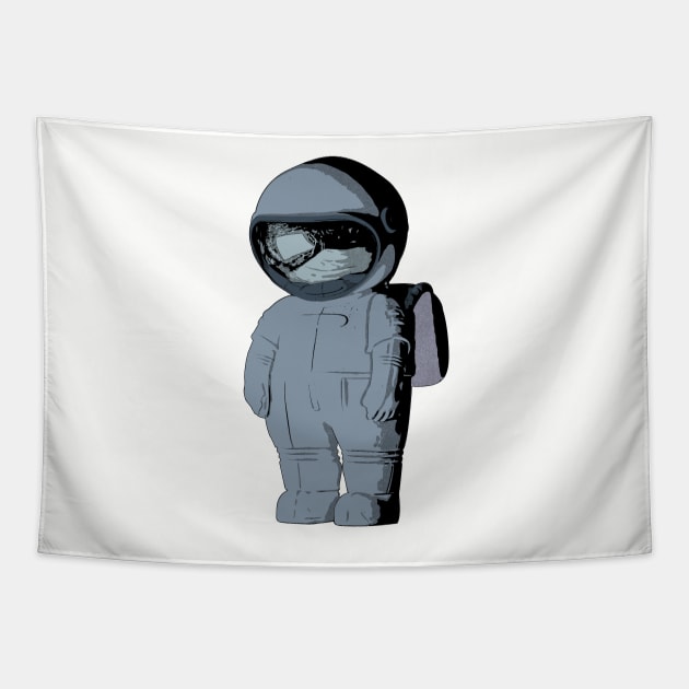 Dad Bod Astronaut Tapestry by boholoc0