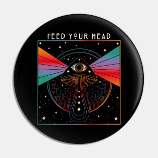 Cosmic mushroom Pin