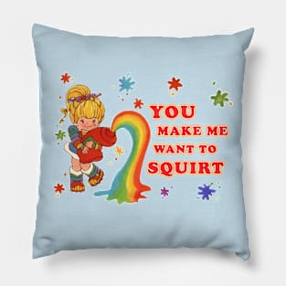 Rainbow Squirt Pillow