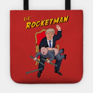 Rocketman Lil Kim Jong Un Tote