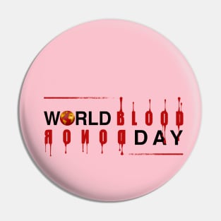 world blood donor day Pin