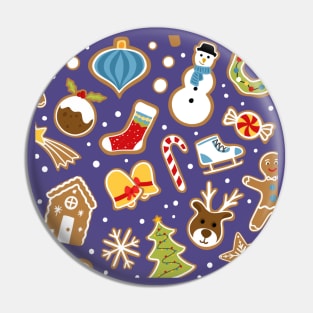 Christmas Pattern Pin